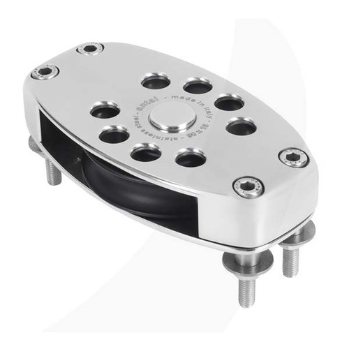 Antal 90mm Stainless Steel Classic Single Foot Block