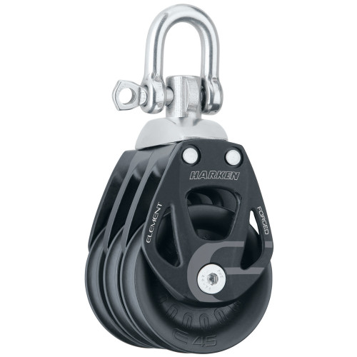 Harken 45mm Element Triple Swivel Block