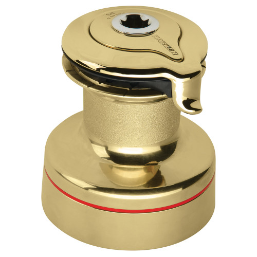 Harken Radial 2 Speed Size 35 Self Tailing Polished Bronze Winch