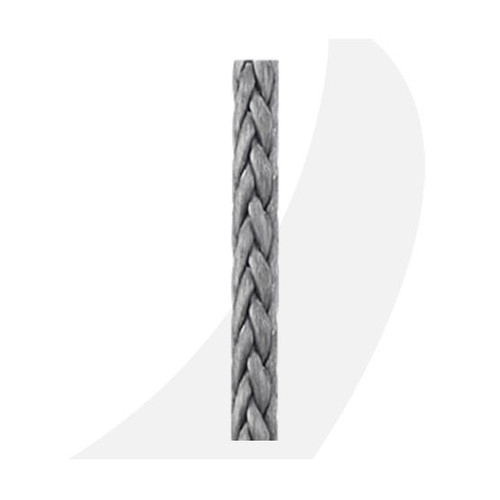 New England Ropes 2mm HTS-78 Dyneema Single Braid Grey