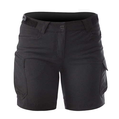 Zhik Womens Deckshorts Black SRT-0370-W-BLK Front View