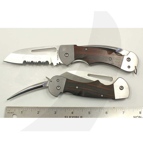 Myerchin Knives WF377P Gen 2 Wood Handle Crew Pro Knife