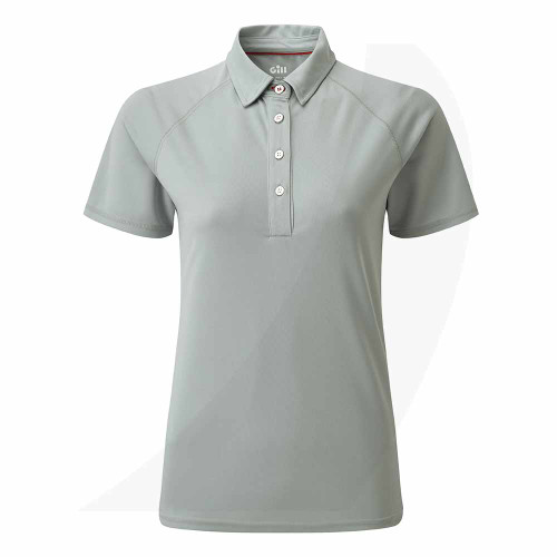 Gill Women's UV Tec Polo Grey UV008W Front