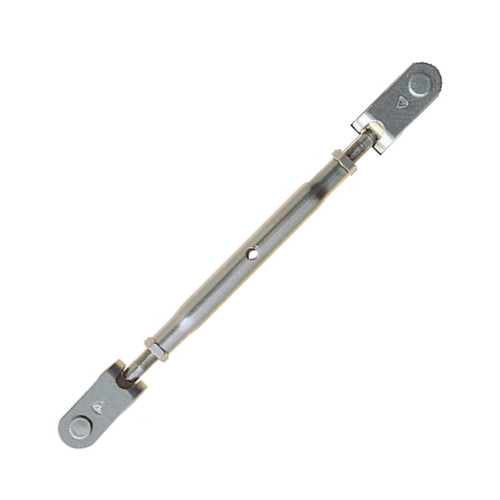 Johnson Marine Stainless Steel Tubular Turnbuckles - Jaw and Jaw 5/16 with Locknut