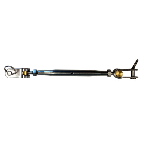 Johnson Marine Stainless Steel Tubular Turnbuckles - Jaw and Jaw Short 5/32 with T Toggle