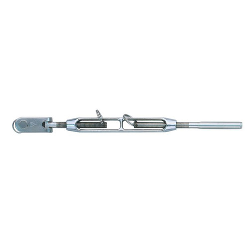 Johnson Marine Machine Swage "Extreme Duty" Toggle Jaw to Open Body Lifeline Turnbuckle 3/16" Wire Offshore Series