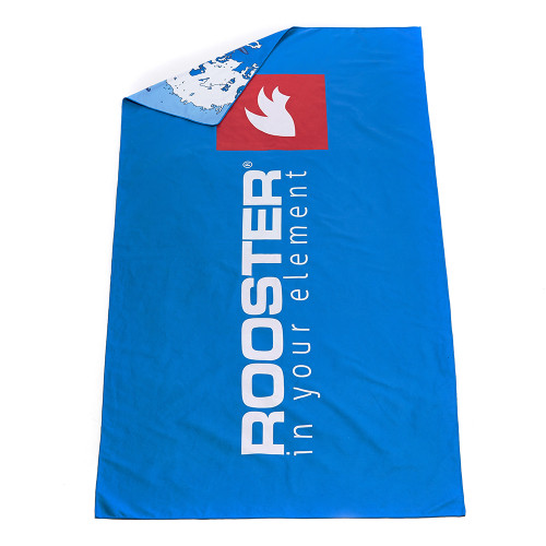 Rooster Graphic Microfibre Quick Drying Towel