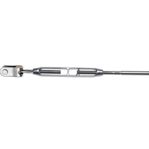 Johnson Marine T Style Jaw and Swage Open Body Turnbuckle 3/16, 3/8-24