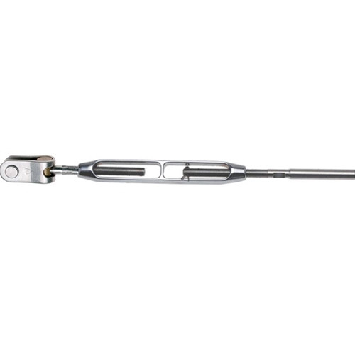 Johnson Marine T Style Jaw and Swage Open Body Turnbuckle 1/4 RH