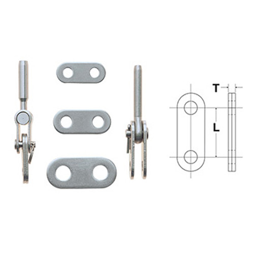 Johnson Marine Jaw and Eye Adapter Link Plate 3/4