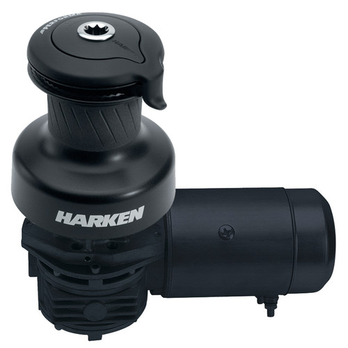 Harken Performa 2 Speed Electric ST Size 50 Alum Winch Horizontal 24 Volt