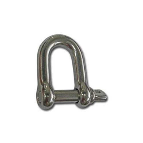 13.418 - D Shackle - with A Captive Pin - 10 mm 3/8" 