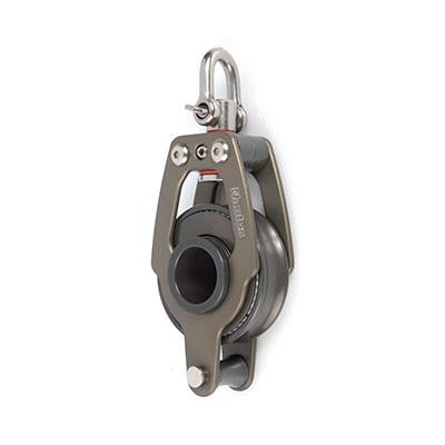 Nautos #92011 Organic line Single Swivel with Becket 57 mm she 並行輸入品 92011 Single Swivel with Becket , Black