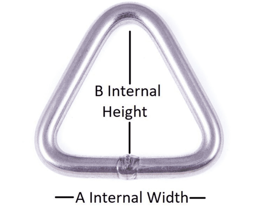 Sea Sure 30mm x 28mm x 6.3mm Triangle