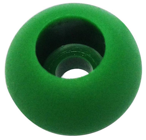 Sea Sure Carded - 17mm Parrel Bead - Green