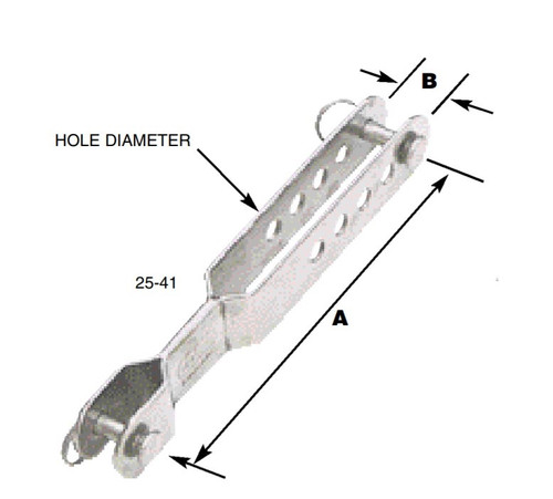 Sea Sure Shroud Adjuster 60mm - 95mm