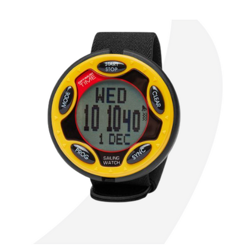 Optimum Time OS Series 14 Sailing Watch, Yellow
