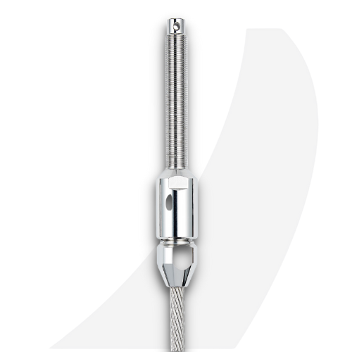 Sta Lok Swage Stud for 3/8" Wire and 3/4" UNF Trhead