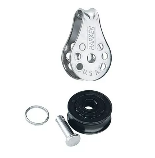 Harken Single Micro Block w/ Removeable Pin Holding in Sheave