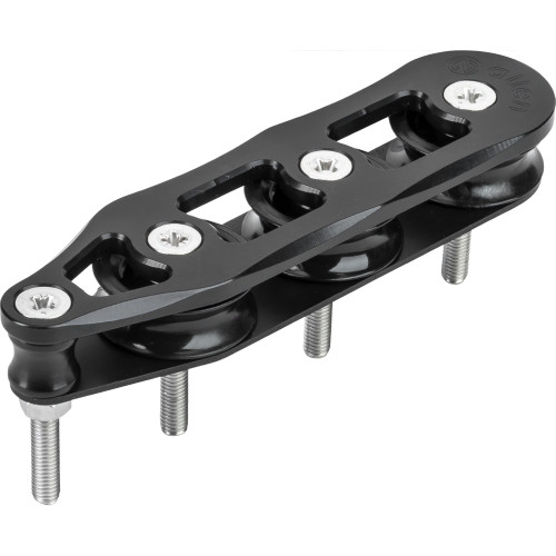 Allen Brothers 30mm Plain Bearing 3 Sheave Deck Organiser

