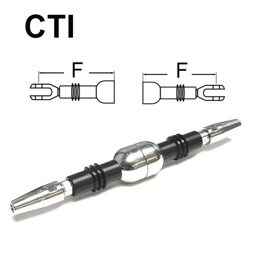 Hi-Mod Insulator Fork to Fork 3/8"W 5/8"Pin