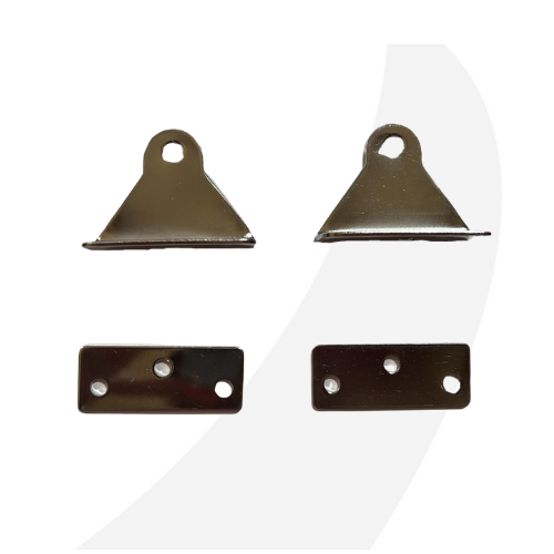 Optiparts Gudgeon set w/ backing plates