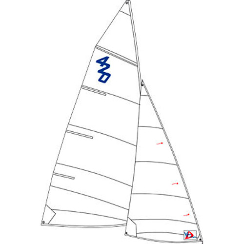 WinDesign Sails, I420 Main and Jib (set)