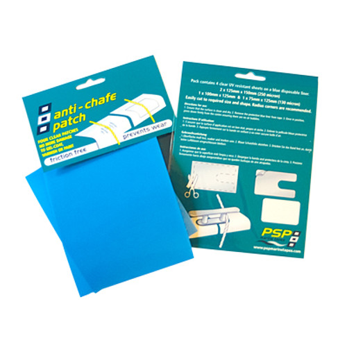 PSP Anti-Chafe Patch, 4 sheets Clear