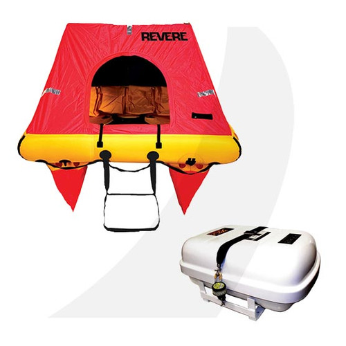 Revere Coastal Elite 4 Person Liferaft Container (no cradle) 45-CE4C View