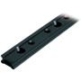 Ronstan Series 19 Track, Black, 996 mm M5 CSK fastener holes. Pitch=100mm Stop hole pitch=50mm