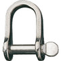 Ronstan Shackle, Standard Dee, Pin 3/16", L:18mm, W:11mm