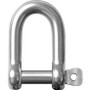 Ronstan Shackle, Standard Dee, Forged, Pin 8mm, L:32mm, W:16mm