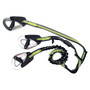 Spinlock Lightweight 3 Clip Safety Line 1m Fixed plus 2m Elasticated