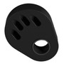 Colligo Marine Carbon Chainplate/Male Distributor, Black, 3/8" Light Weight Mini Series