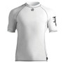 Zhik Men's Spandex Top Short Sleeve Men's Crisp White