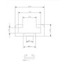 Allen Brothers 16MM Alloy Track Drilled X 300MM
