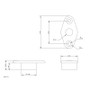 Allen Brothers 9MM X 19MM Deck Bush
