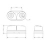 Allen Brothers 4-10MM Medium Ball/B Cam Cleat
