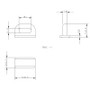 Allen Brothers 15mm X 32mm Nylon Track Slide
