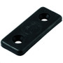 Allen Brothers 47mm Toe Strap Plate - Black