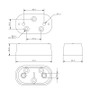Allen Brothers Large Cleat Parallel Base