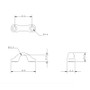 Allen Brothers Small Cleat Top Fairlead