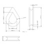 Allen Brothers Nylon Thimble For 12MM Rope