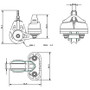 Allen Brothers 40MM Dynamic Block Swivel C/W A.676 Cam Cleat