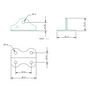 Allen Brothers 5MM Stainless Steel Split Anchor Plate
