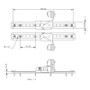 Allen Brothers 300MM Track & Pln.Cleat F/Lead