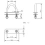 Allen Brothers M8 X 25MM U-Bolt