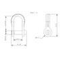 Allen Brothers 4mm Forged D Shackle
 Allen Brothers 4mm Forged D Shackle