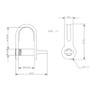 Allen Brothers 5mm x 17mm D Shackle