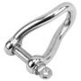 Allen Brothers 6mm Stainless Steel Forged Twisted Shackle
 Allen Brothers 6mm Stainless Steel Forged Twisted Shackle
